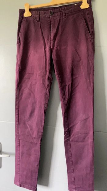 Pantalon Bordeaux
