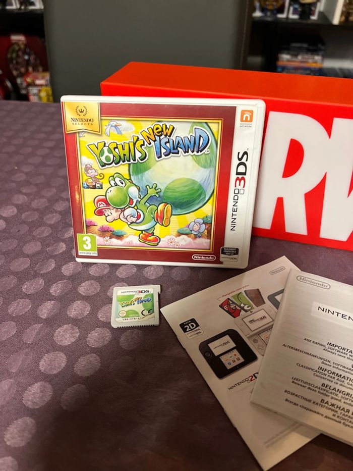 Jeu Nintendo 3 ds new yoshi island - photo numéro 2