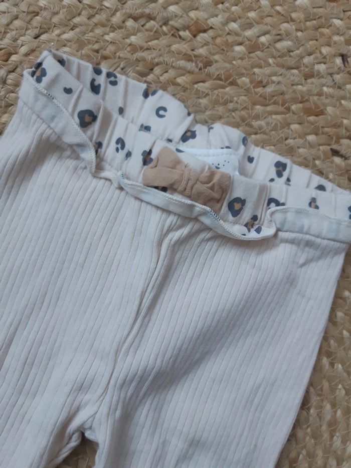 Legging côtelé léopard Feetje 3 mois - photo numéro 2