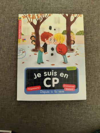 Livre CP dispute à la récré