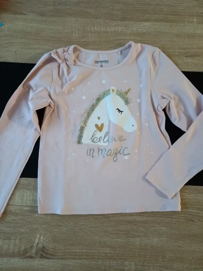 Tee-shirt manches longues 10 ans