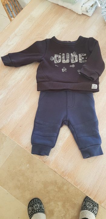 Ensemble jogging chaud bébé garcon