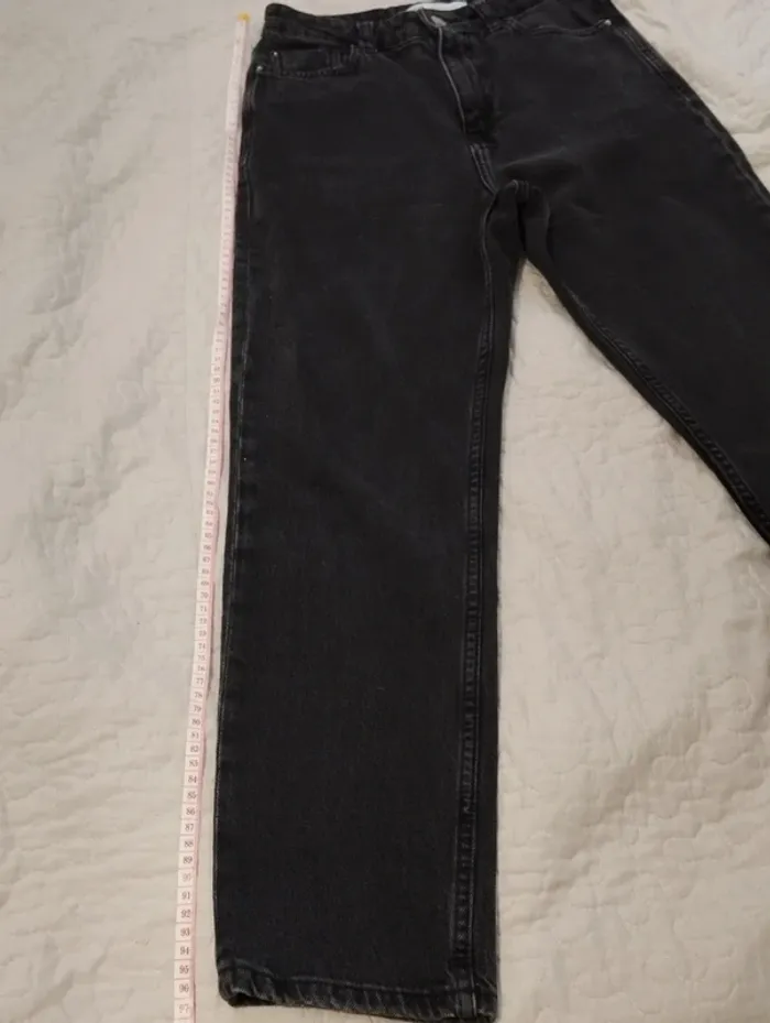 Jean noir Zara femme taille 36 - photo numéro 6