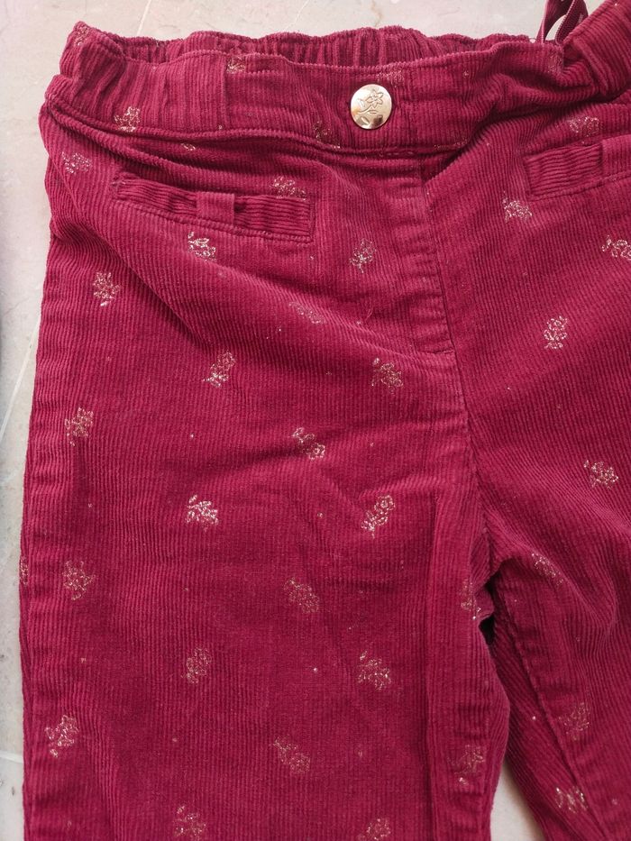 Jeans velours T.5/6A - photo numéro 3