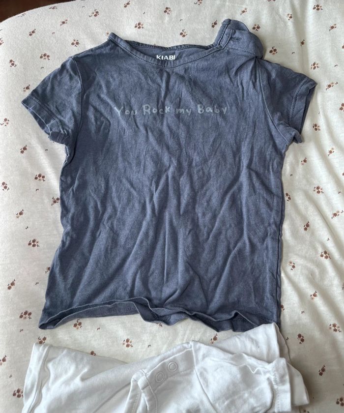 Lot de 2 tee shirt kiabi - photo numéro 2