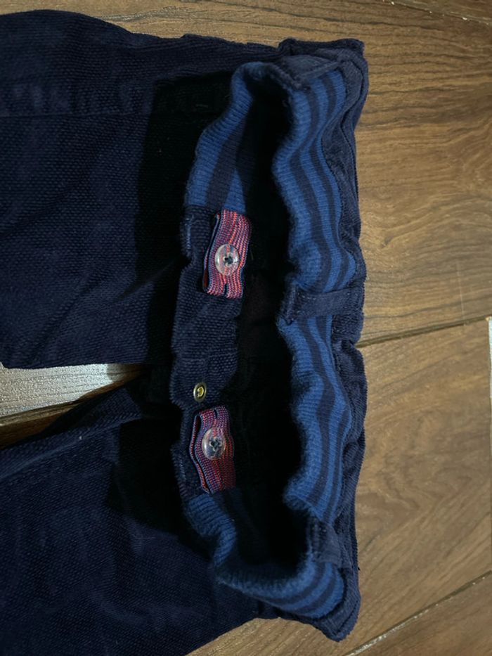 Pantalon velours bleu marine sergent major 3 ans - photo numéro 10