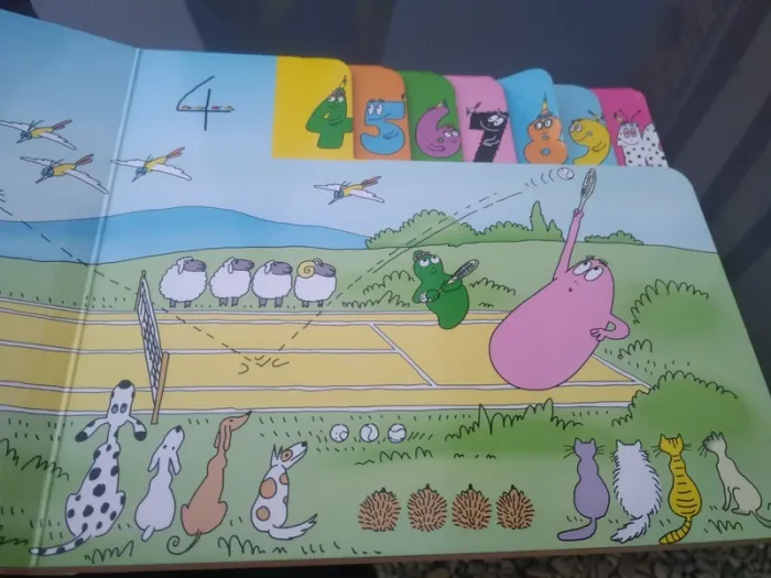 Livre Cartonné Barbapapa Les chiffres - photo numéro 4
