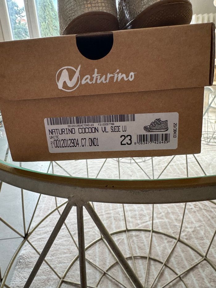 Chaussure bottes Naturino T23 Doré - photo numéro 2