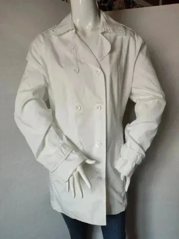 Trench blanc