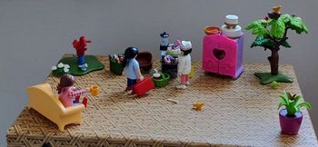 Playmobil 20  -  Parc et stand alimentation