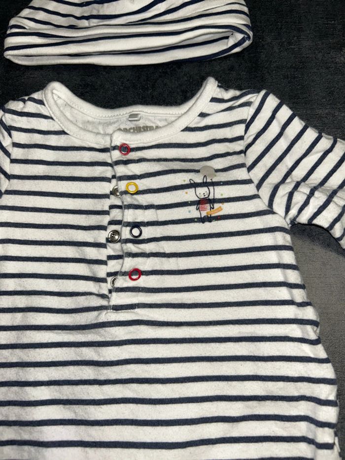 Pyjama + bonnet lapin - photo numéro 3