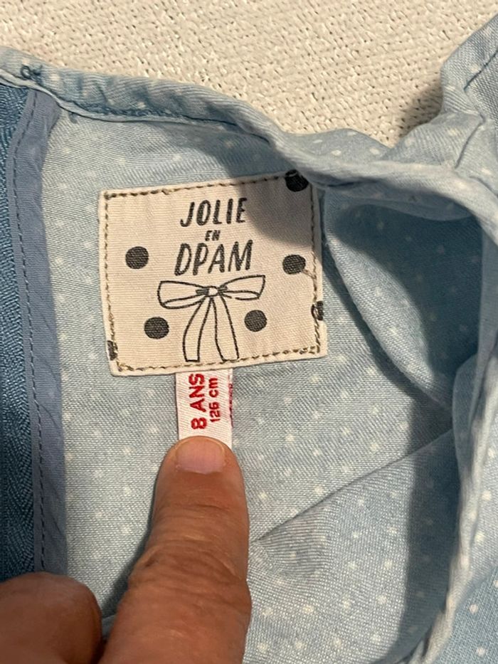 Robe bleue à pis blancs - DPAM - 8 ans - photo numéro 2