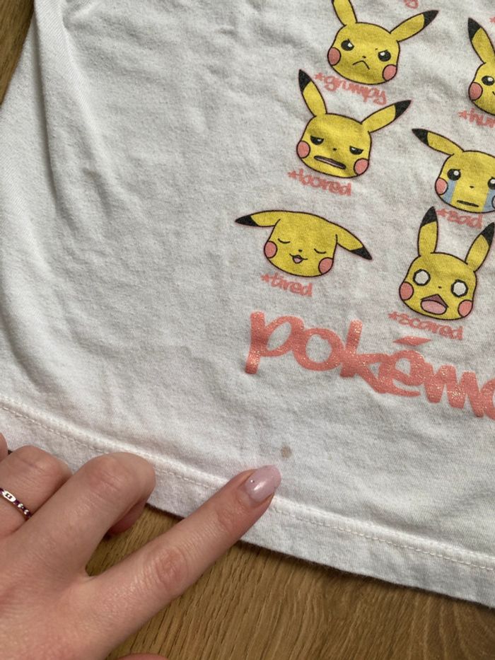 T-shirt manches courtes Pokémon pikatchu - photo numéro 2
