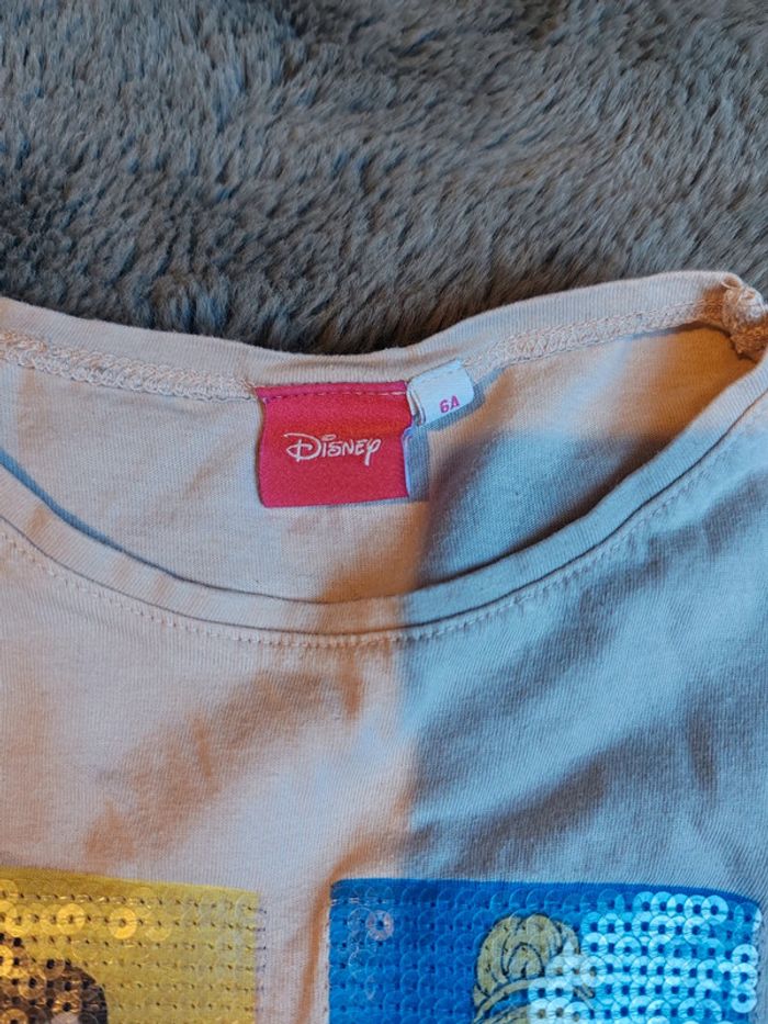 Haut manche longue princesse Disney 6 ans - photo numéro 2