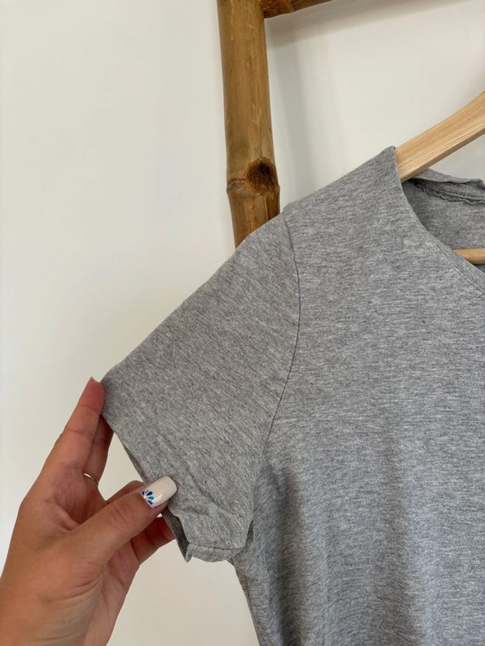 t-shirt gris yessica taille M - photo numéro 3