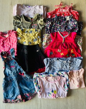 Lot de vêtements été bébé fille multiple marque