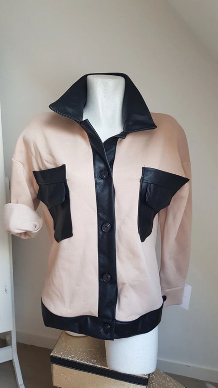 Veste bi matière