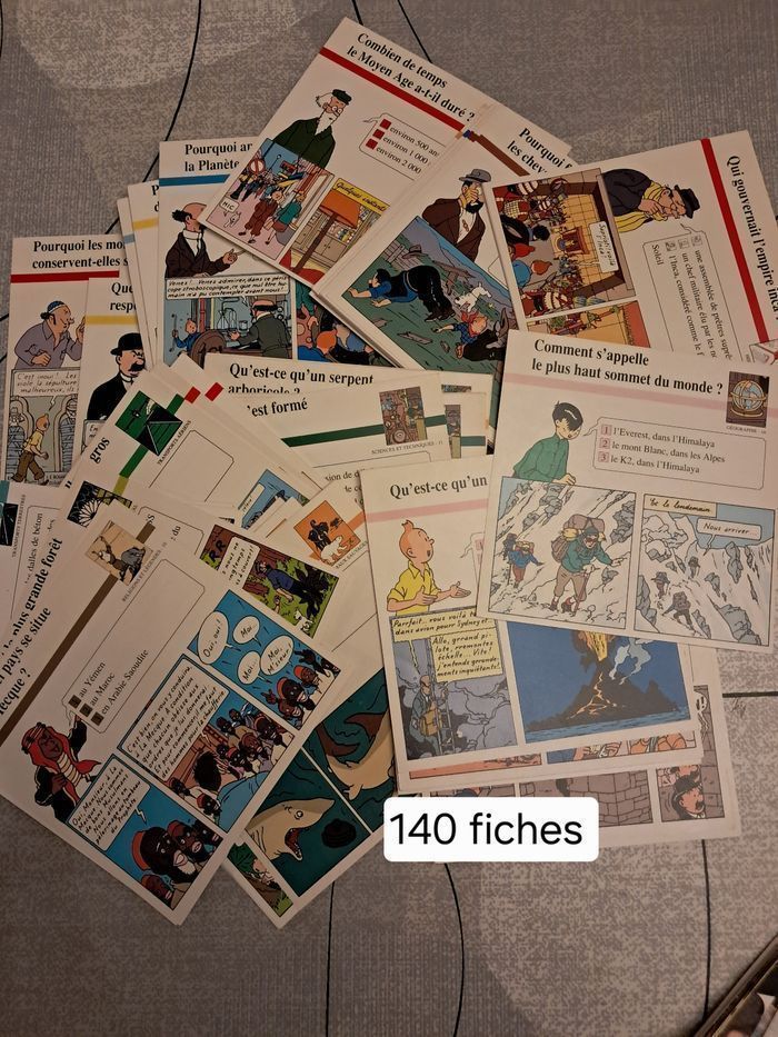 Fiches NEUVES instructives pour les enfants *Atlas* - photo numéro 2