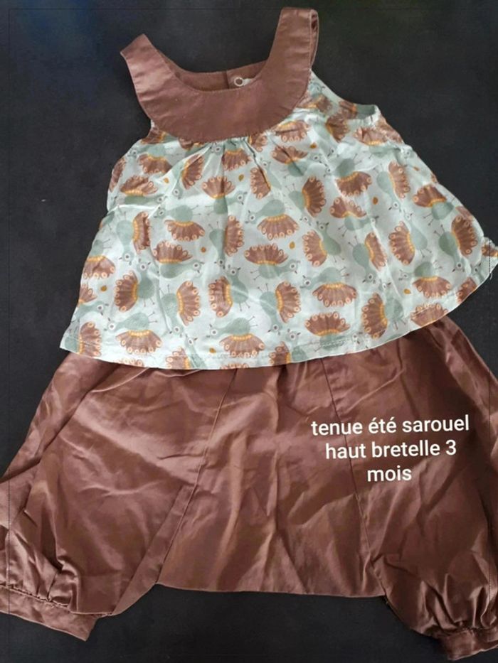 Ensemble été kitchoun 3 mois été