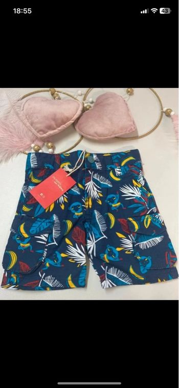 Short garçon - neuf - DPAM - Taille 2 ans