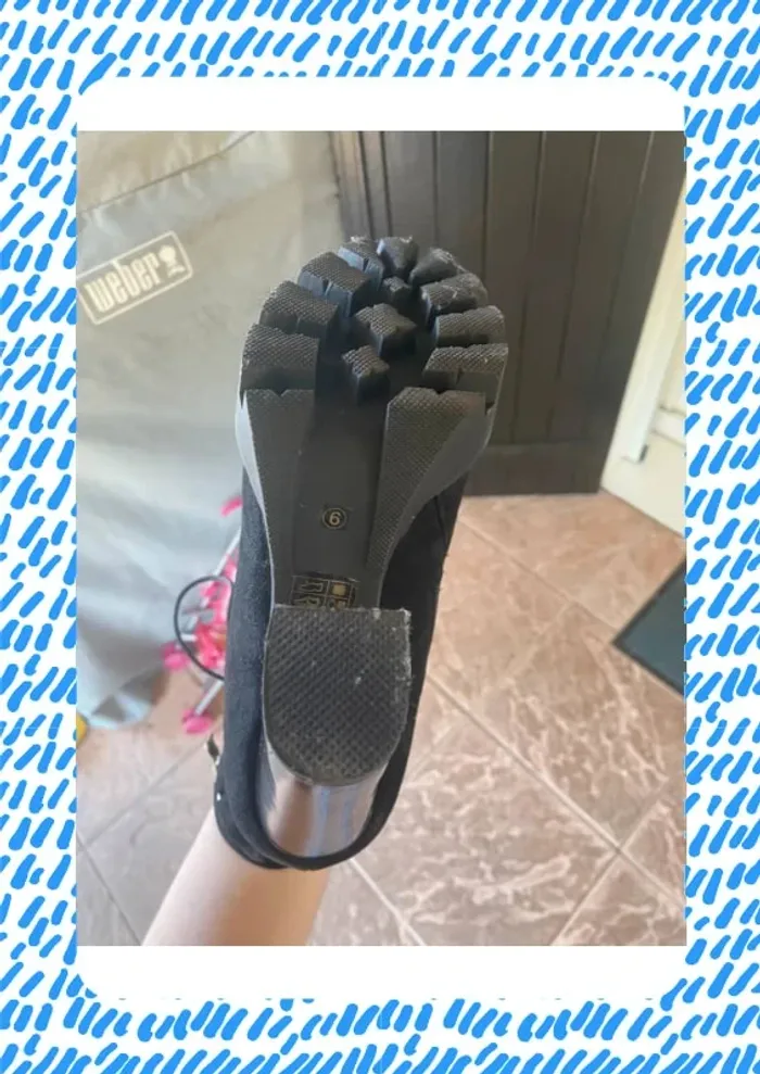 Bottines à talon haut 39 Raid Wide Fit Asos - photo numéro 10