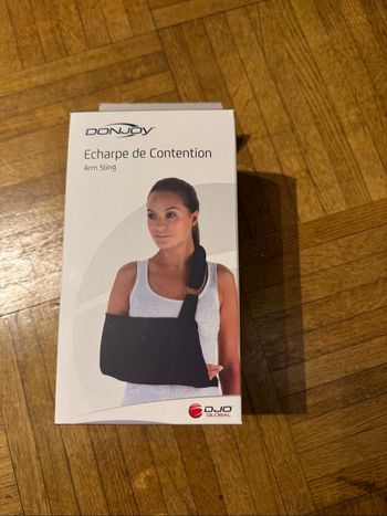 Écharpe contention TBE bras