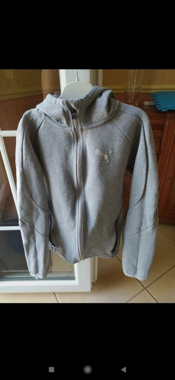Gilet zippé Puma 10/12 ans - photo numéro 2