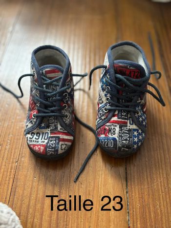 chaussons taille 23