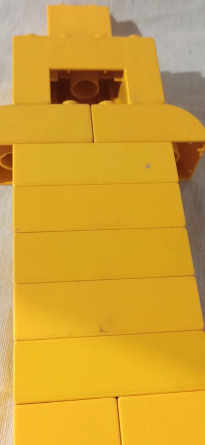 Briques jaune de construction lego duplo - photo numéro 3