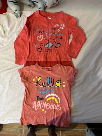 Lot de tee-shirts 6ans