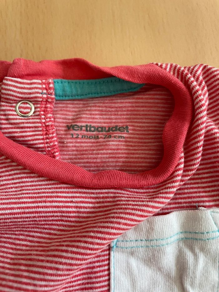 Bermuda et tee-shirt Vert Baudet 12 mois - photo numéro 4