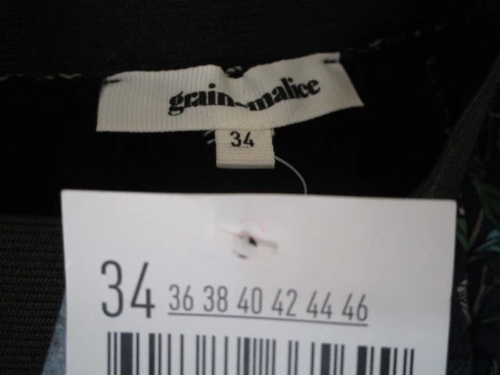 Jupe fluide imprimée Grain de Malice 34 NEUVE - photo numéro 5