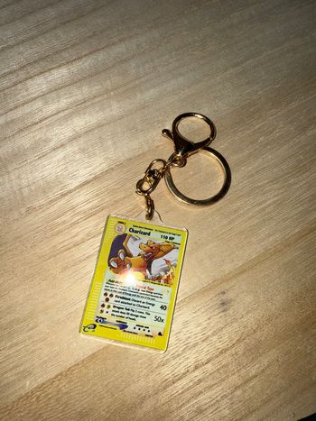 Carte Pokémon porte clés