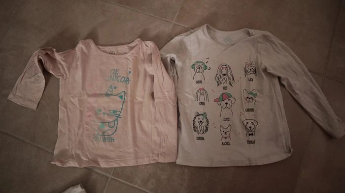 Lot de 5 t-shirts manches longues - photo numéro 2