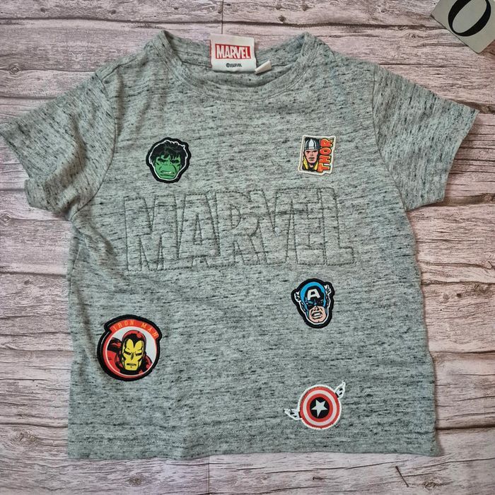 T shirt gris marvel Comics Taille 3 ans - photo numéro 2