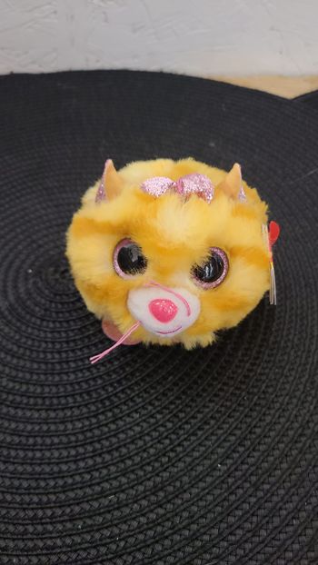 Peluche Puffies Tabitha le chat 9 cm