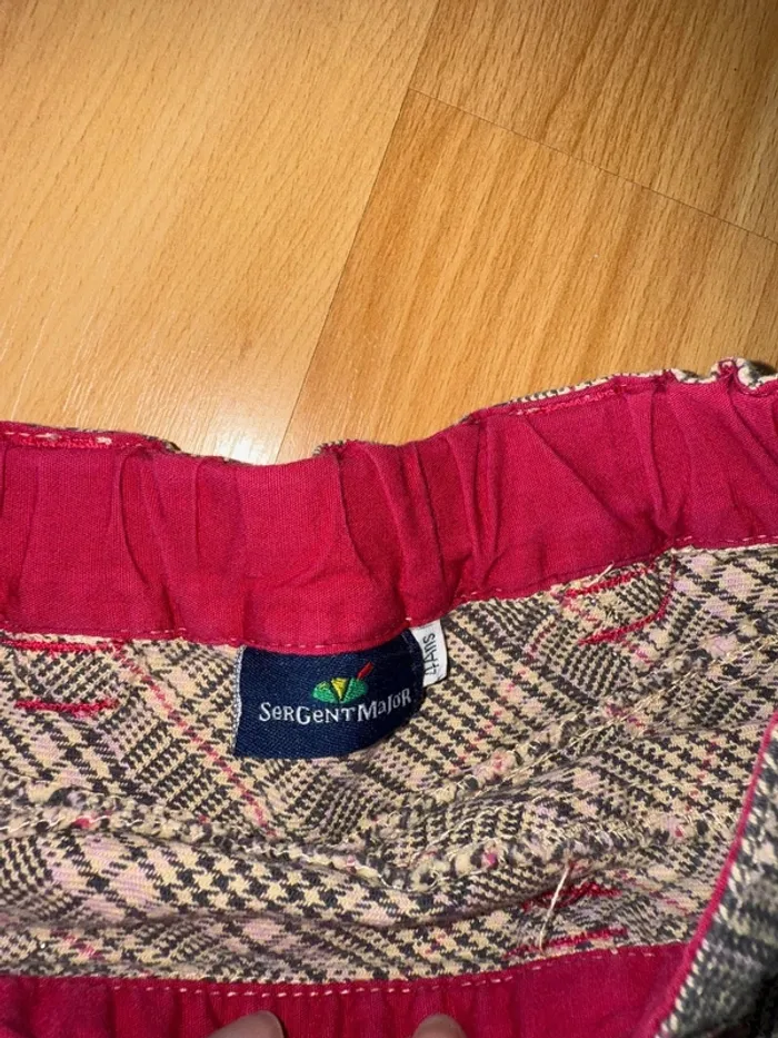 Jupe Plissée Sergent Major - Carreaux Écossais - Taille 4 ans- Très Bon État - photo numéro 2