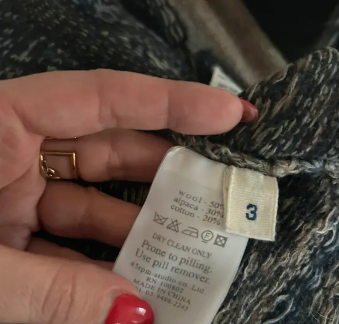 G4 pull sans manches en laine et alpaga femme, taille 3/40 - photo numéro 4