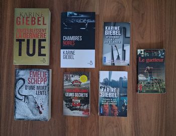 Lot de 6 Thrillers dont 4 de Karine Giebel 