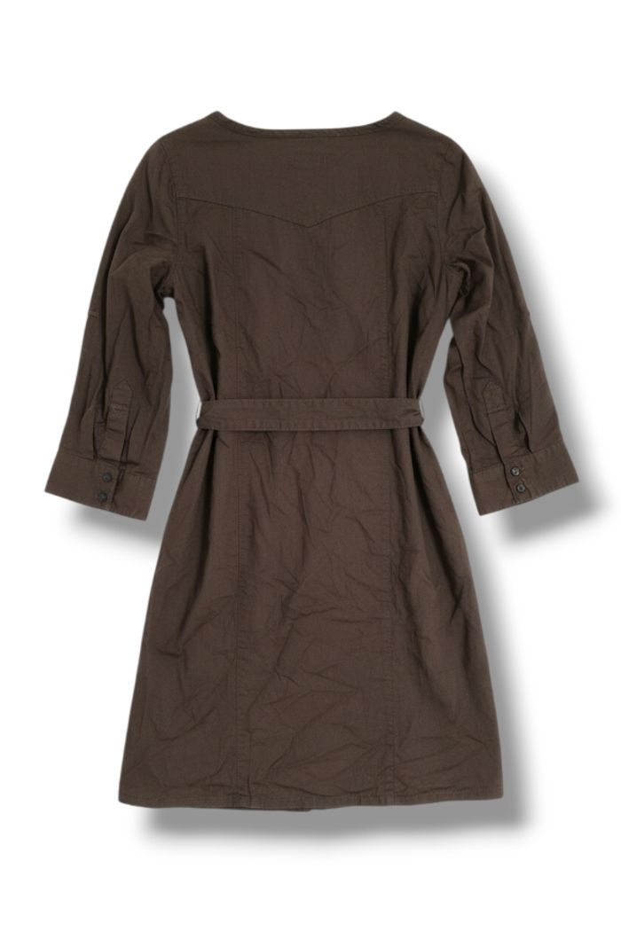 Robe casual marron légère Gémo taille 40 - photo numéro 3