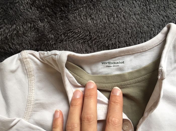 T-shirt manche longue Vertbaudet 3 ans - photo numéro 2