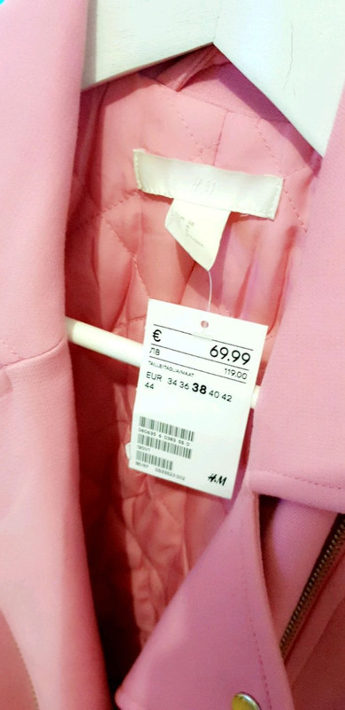 Perfecto rose H&M - photo numéro 2