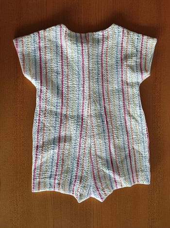 Combishort bébé fille