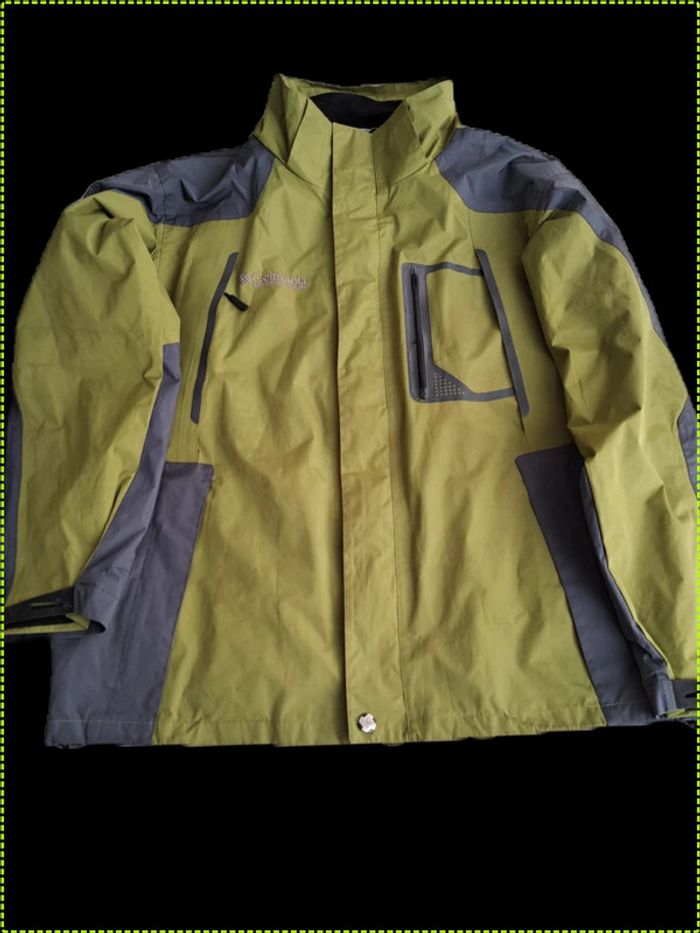 Veste Columbia verte vintage taille L spécial montagne randonnée ski imperméable