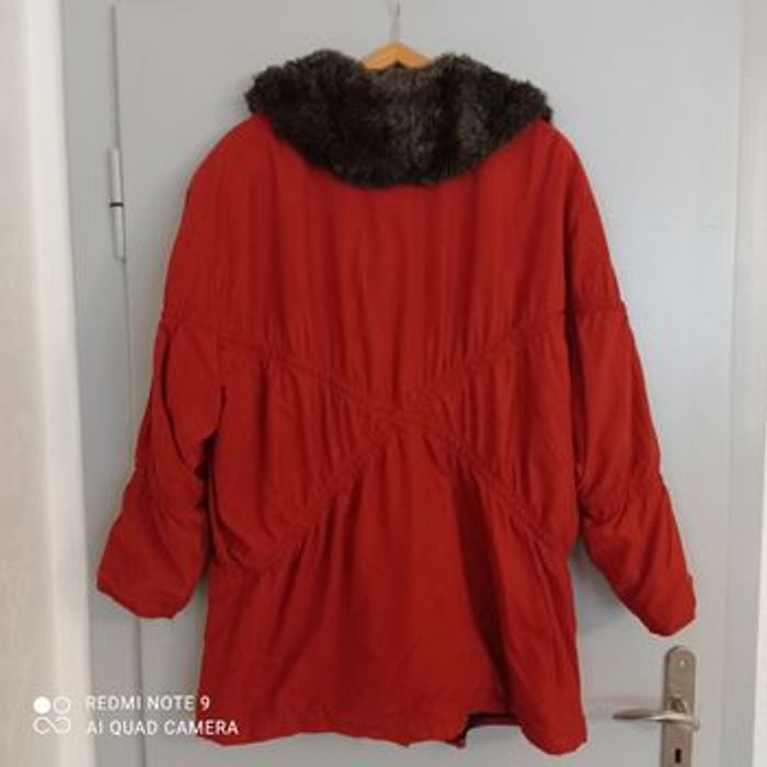 Manteau doudoune brique orangé t42/44 - photo numéro 7