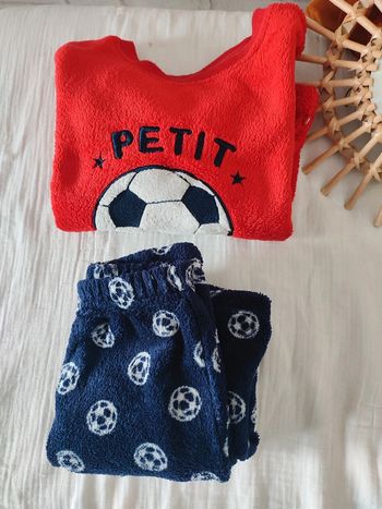 Pyjama tout doux - 8 ans - Thème foot