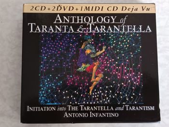 CD Audio Anthology of Taranta & Tarantella by Tarantism Infantino Antonio