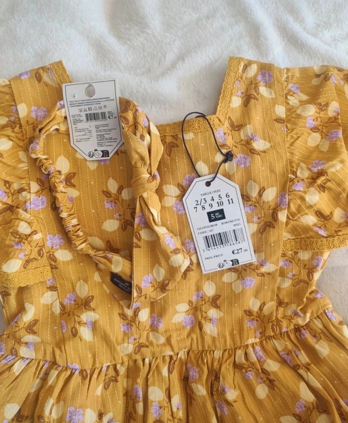 Robe sergent major 5 ans et bandeau - photo numéro 2