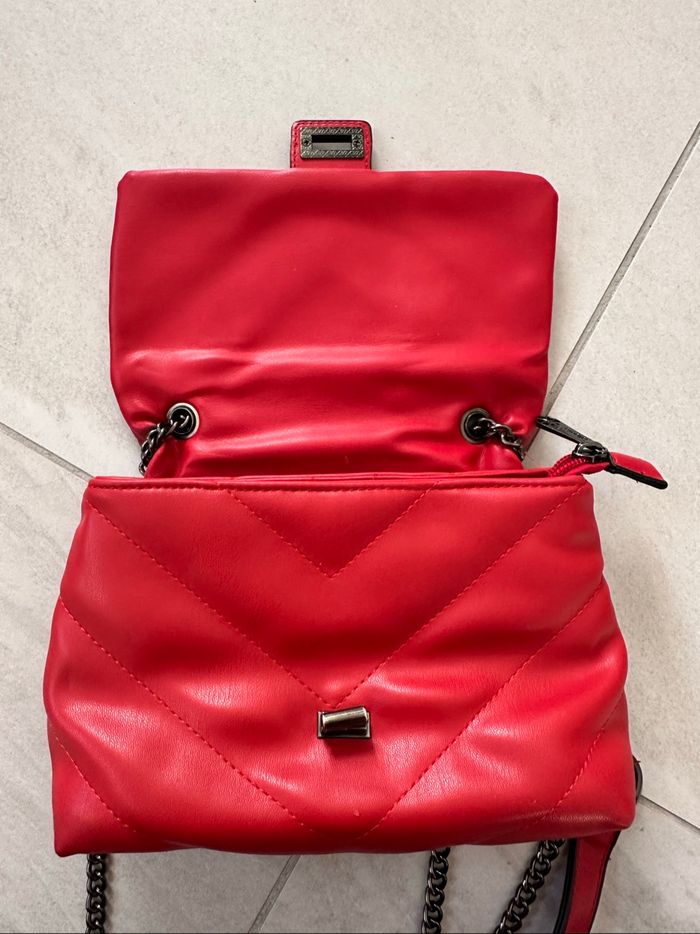 Sac à bandoulière rouge - photo numéro 5