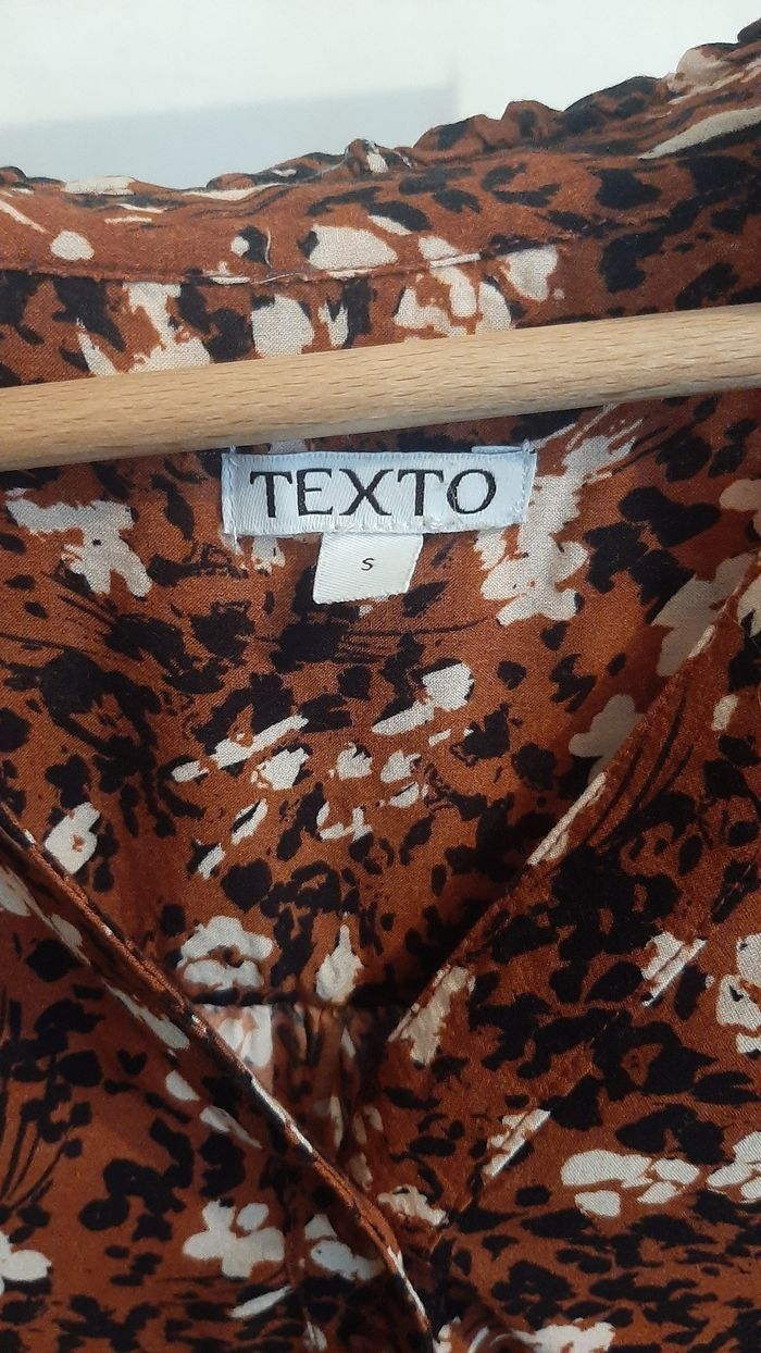 Blouse manche longue à motifs - photo numéro 3